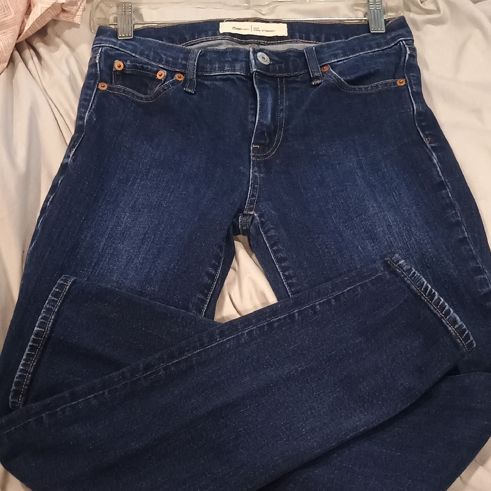 GAP Women's Indigo Straight Leg Jeans - Picture 2 of 4